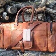 mens leather holdall for sale