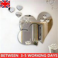 love heart mirror for sale