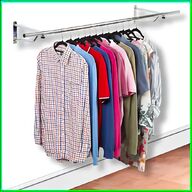 wall mounted clothes hanging rail for sale