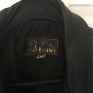 mens black leather jacket vintage for sale