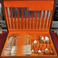 gold coloured cutlery for sale