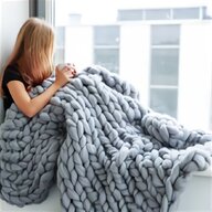 chunky knit blanket for sale