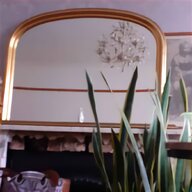 antique overmantle mirror for sale