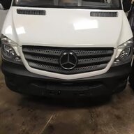 transit front grill white for sale