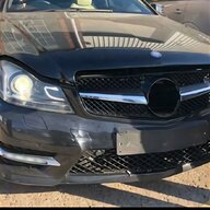 mercedes clk front grill for sale