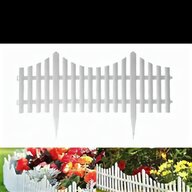plastic picket garden fencing for sale