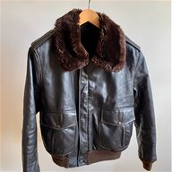 mens vintage leather bomber jacket for sale