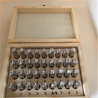 metal letter punches for sale