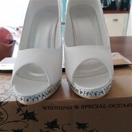 diamante white wedding shoes for sale