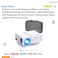 pocket projector for sale
