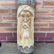 green man carving for sale