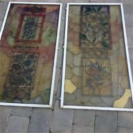 etched glass door panel for sale