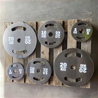 2 x 20kg weight plates for sale