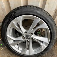 vauxhall alloy wheels and tyres 5 stud for sale