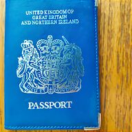 blue passport cover for sale