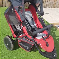 hauck double pushchair for sale