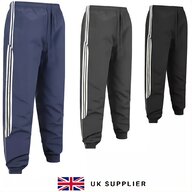 mens polyester tracksuit bottoms for sale