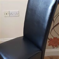 brown leather dining chairs for sale