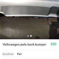 vw polo rear bumper for sale
