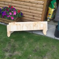 wooden lawn border edging for sale