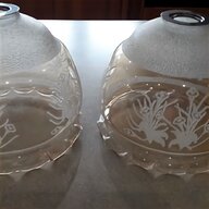 etched glass shade for sale