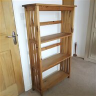 white solid wood bookcase for sale