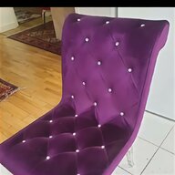 purple wingback chair for sale