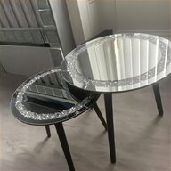 silver bedside tables for sale