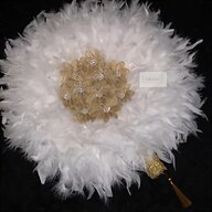 ostrich feather fan for sale