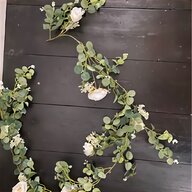 white rose garland for sale