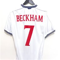 beckham signed england shirt for sale