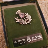 scottish thistle brooch for sale