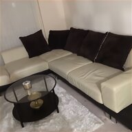 scs leather suite for sale