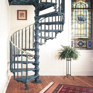 victorian spiral staircase for sale