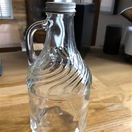 vintage twisted glass decanter for sale