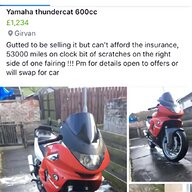 yamaha thundercat 600 motorbike for sale