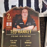 ted hankey darts for sale