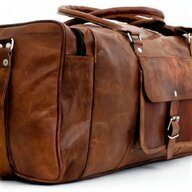 large leather holdall for sale