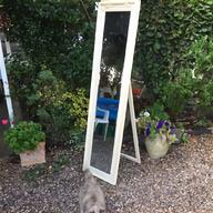 white shabby chic mirror for sale