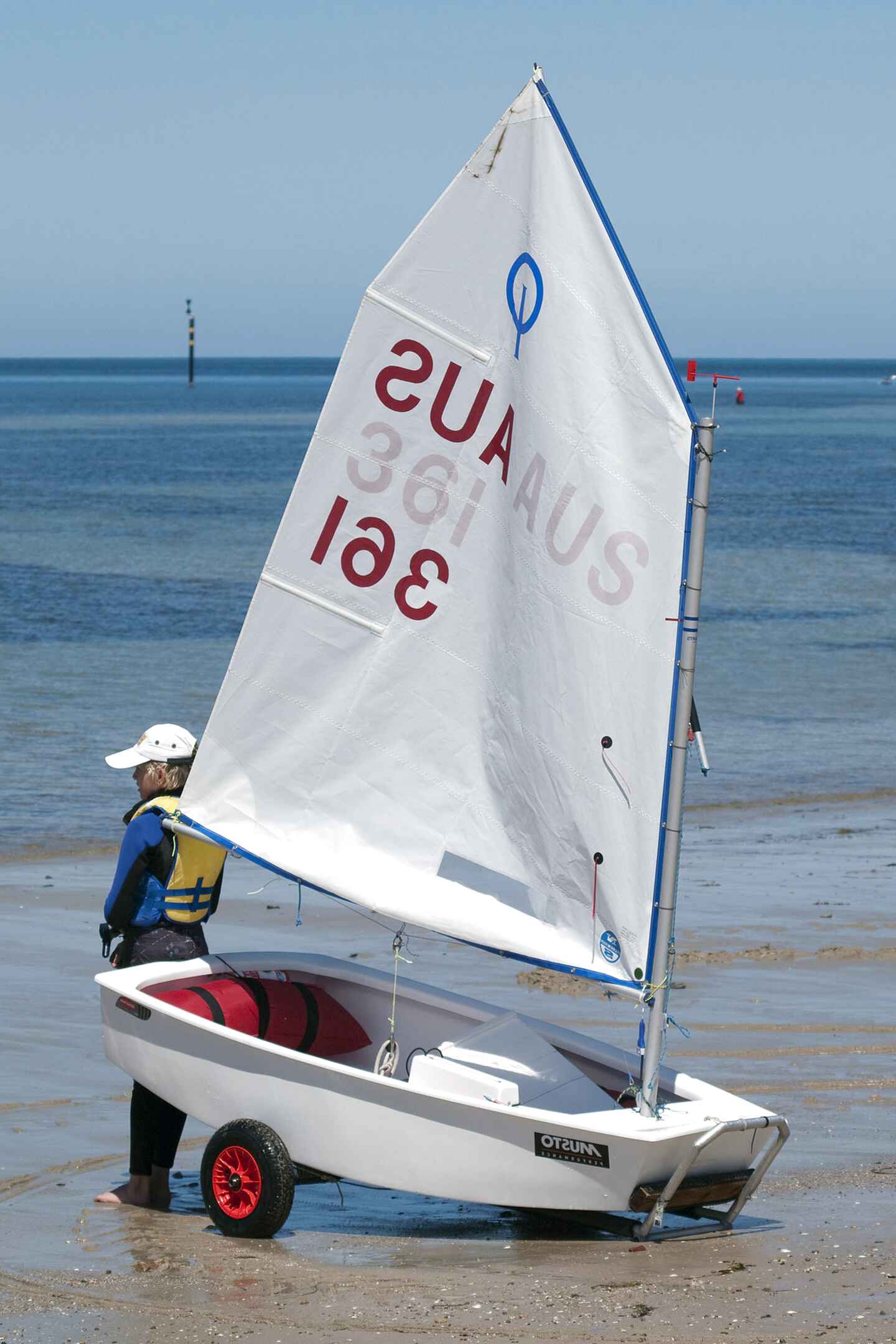 used optimist sailboat for sale