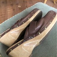 womens leather clogs mules for sale