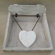 white shabby chic tray for sale