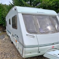 4 berth caravan fixed bed for sale