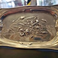 solid silver card tray for sale