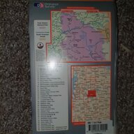 laminated map for sale