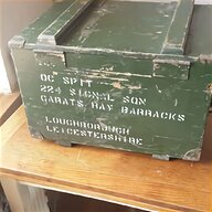 wooden military crates for sale