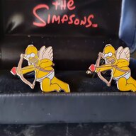 simpsons cufflinks for sale