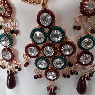 maroon earrings for sale