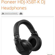pioneer headphones hdj for sale