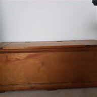 victorian pine blanket box for sale